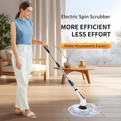 PowerClean™ Cordless Spin Scrubber – Deep Clean Made Effortless| 3x Faster Cleaning for Bathroom & Kitchen[🇺🇸US Shipping 3-5days]