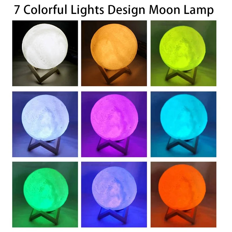 Glow-up Bundle - 60% OFF + Free Shipping (LED Galaxy Light,LED Moon Lamp)[🇺🇸US Shipping 3-5days]