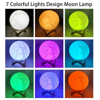 Glow-up Bundle - 60% OFF + Free Shipping (LED Galaxy Light,LED Moon Lamp)[🇺🇸US Shipping 3-5days]