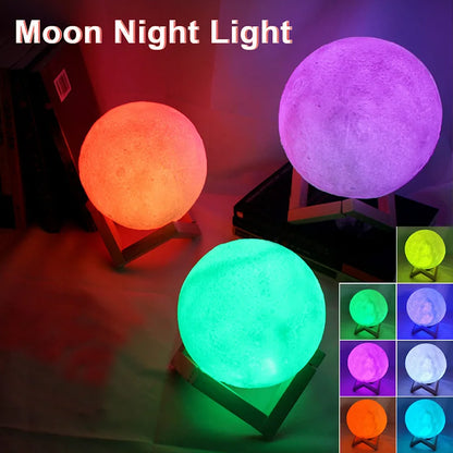 Glow-up Bundle - 60% OFF + Free Shipping (LED Galaxy Light,LED Moon Lamp)[🇺🇸US Shipping 3-5days]