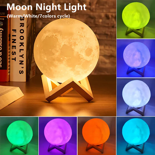LunaLite™ LED Moon Lamp – A Touch of Magic for Your Space[🇺🇸US Shipping 3-5days]